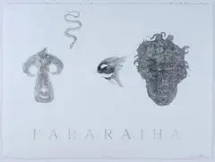 Shane Cotton, Pararaiha, lithograph, 35/40