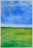 Colin McCahon, A Poem of Kaipara Flat - Buttercup Fields Forever