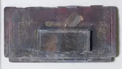 Yuri Kuper, Still Life V/Metal Box, acrylic, mixed media and collage on tin boxes