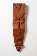 Arnold Manaaki Wilson, Mask, carved pine (circa 1955)