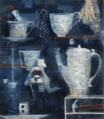 Untitled by Séraphine Pick, oil on canvas, sold Aug 2023