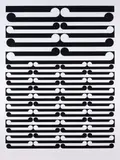 Gordon Walters, Genealogy III, 1971/2020, screenprint on archival paper, 41/100, 1971-2020