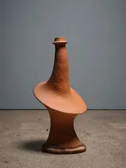 Untitled by Barry Brickell, sculpted, handbuilt terracotta, sold May 2023