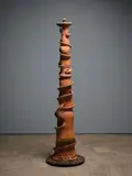 Barry Brickell, Trickle Fountain, sculpted, handbuilt terracotta