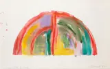 Gretchen Albrecht, View to the Orchard, watercolour