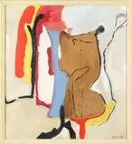 Judy Millar, Seeing Shape, oil on canvas laid onto board