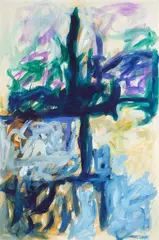 Milan Mrkusich, No. 4 ‘61, gouache and watercolour on paper