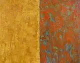 John Shotton (J. S) Parker, Tussocks and Rosehips, oil on canvas