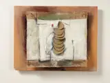 Don Peebles, Study No. 3, acrylic and charcoal on linen on board