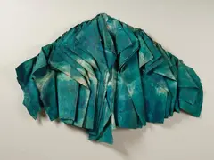 Don Peebles, Untitled, acrylic on unstretched canvas