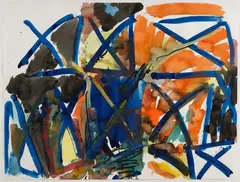 Allen Maddox, Untitled, watercolour