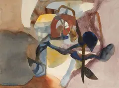 Louise Henderson, Untitled, watercolour and gouache on paper