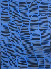 Minnie Pwerle, Awelye Atnwengerrp, synthetic polymer paint on linen canvas