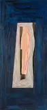 James Ross, Labyrinth, oil on two wooden panels
