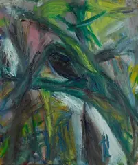 Tony Lane, Overwhelmed, oil on linen