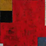 John Shotton (J. S) Parker, Plain Song - Red Up Front, oil on canvas