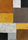 John Shotton (J. S) Parker, Autumn Patchwork, oil on card laid onto board