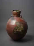 Chester Nealie, Large Anagama fired floor pot