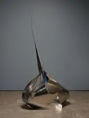 Murray Swan, Geophyte, stainless steel and titanium