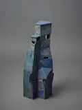 Carol Robinson, Untitled - from the Houses series, glazed porcelain