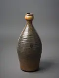 Arnaud Barraud, Salt glaze stoneware floor vase