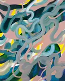 Grace Wright, Future Feelings, acrylic on canvas