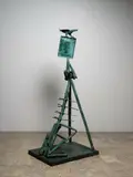 Paul Dibble, Braqueing up the Wrong Tree, cast bronze, unique casting