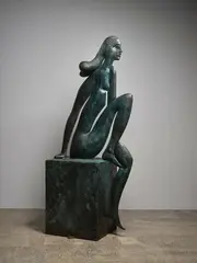 Paul Dibble, View over the Interior, cast bronze, 2/5