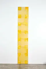 Stephen Bambury, Baraka, acrylic and resin on seven aluminium panels