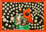 Andrew McLeod, The Owl and the Pussycat, oil on canvas