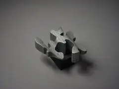 Guy Ngan, Cast Aluminium Sculpture No. 33, cast aluminium