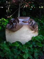 Roy Cowan, Large stoneware slab-built garden vase