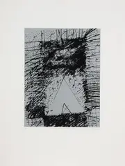 Philippa Blair, Indian Mat; Silver Tipi, screenprint, 4/22