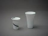 John Parker, Two small white agate pots