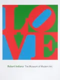 Robert Indiana, Love, screenprint for the Museum of Modern Art