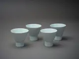 Spin, A set of four Chinese porcelain tea cups