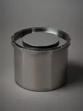 Lidded Ice Bucket by Arne Jacobsen for Stelton Cylinda Line, sold Mar 2023