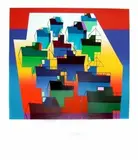 Michael Smither, Dream Boats II, screenprint, 89/90