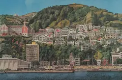 Guy Ngan, Oriental Bay, Wellington, poster print
