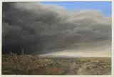 Peter Siddell, Toledo, pastel on paper