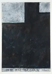 J. S. Parker, Oh No Spirit Don’t Ever Die, oil on paper