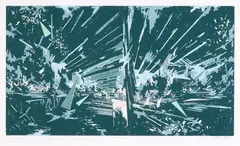 David Schnell, Untitled, silkscreen print