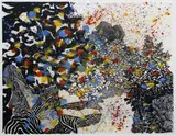 Pat Hanly, Inside the Garden, screenprint