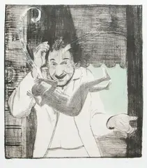 We Have Our Little Ways by Richard McWhannell, lithograph, 13/18, sold Feb 2023