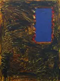 James Ross, Your Voice in My Ear, oil & wax on paper