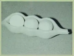 Edamame (2000) by Peter Peryer, digital print, sold Feb 2023