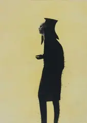 Jason Greig, Butter Cup, monoprint, 1/1