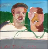 Jeffrey Harris, Two Studies of a Head