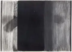 Matthew Browne, Ray, charcoal and chalk on paper