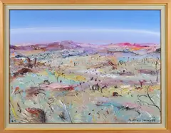 Matthew Perceval, In the Leopold Ranges, oil on board